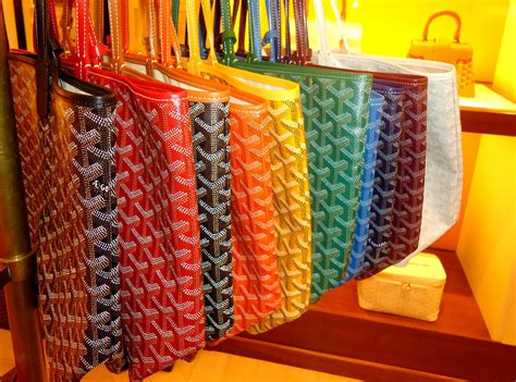 goyard popular color|most popular goyard bag colors.